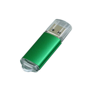 USB 2.0- флешка на 8 Гб с прозрачным колпачком