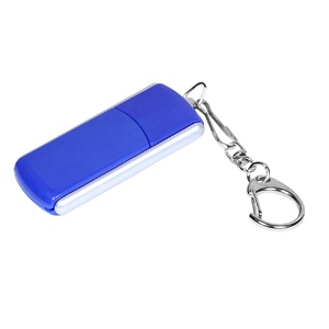 USB 2.0- флешка промо на 64 Гб с прямоугольной формы с выдвижным механизмом