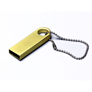 USB 2.0-флешка на 128 Гб с мини чипом и круглым отверстием