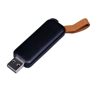 USB 3.0- флешка промо на 128 Гб прямоугольной формы, выдвижной механизм