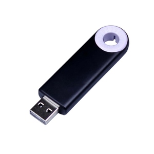 USB 2.0- флешка промо на 32 Гб прямоугольной формы, выдвижной механизм