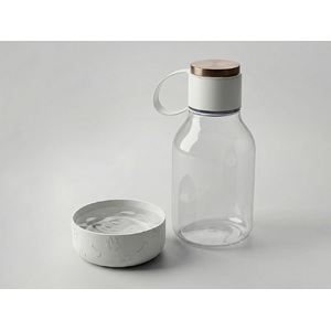 Бутылка для воды 2-в-1 «Dog Bowl Bottle» со съемной миской для питомцев, 1500 мл