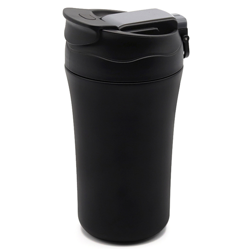 Термокружка с двойными стенками Molly, черная