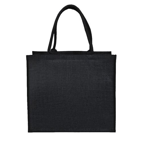 Сумка из джута Caravan Jute, чёрная