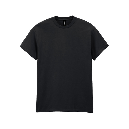 Футболка HEAVY COTTON, ЧЕРНЫЙ 4XL