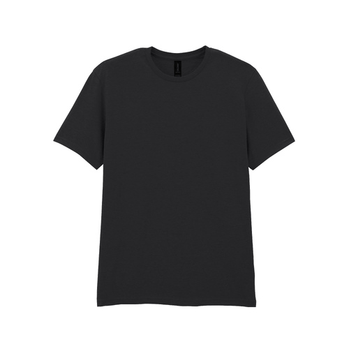 Футболка SOFTSTYLE, ЧЕРНЫЙ 5XL