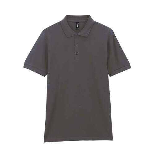 Футболка поло PREMIUM COTTON ADULT DOUBLE PIQUE, ГРАФИТОВЫЙ M