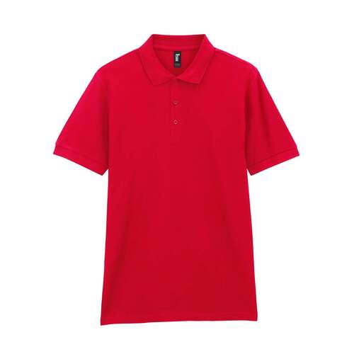 Футболка поло PREMIUM COTTON ADULT DOUBLE PIQUE, КРАСНЫЙ S