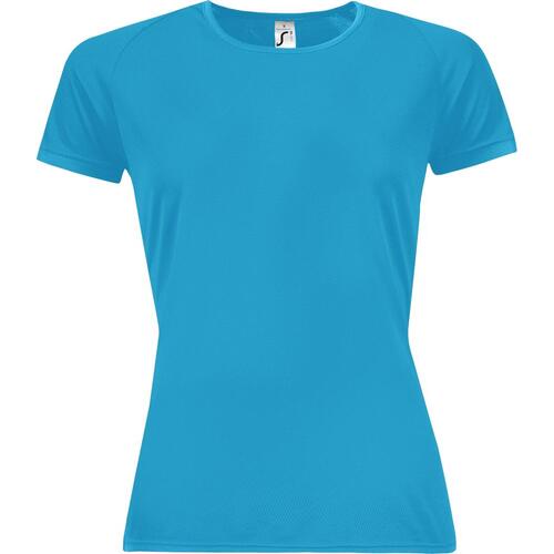 Футболка женская Sporty Women 140 бирюзовая, размер L