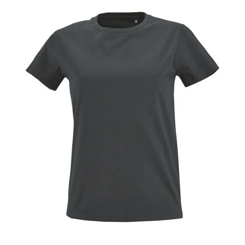 Футболка женская Imperial Fit Women темно-серая, размер XL