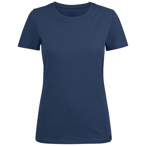 Футболка женская Ladies American U синяя, размер XXL
