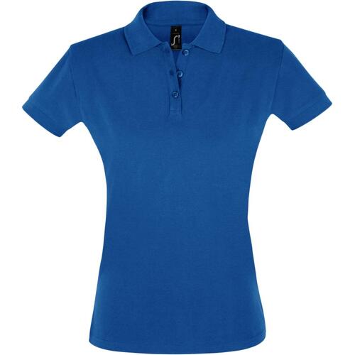 Рубашка поло женская Perfect Women 180 ярко-синяя, размер L