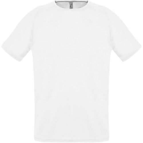 Футболка унисекс Sporty 140 белая, размер M