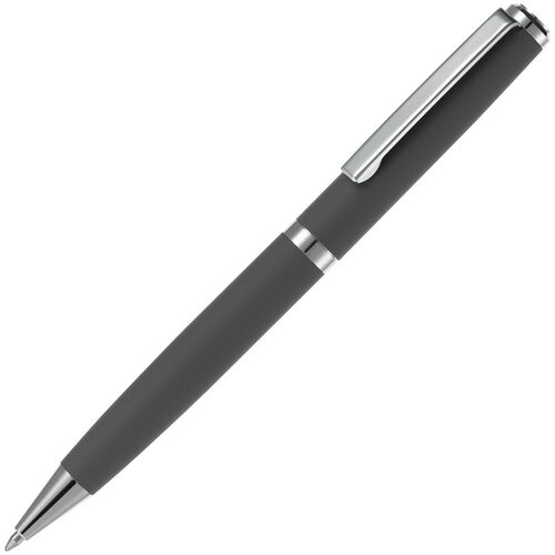 Ручка шариковая Inkish Chrome в футляре, серая