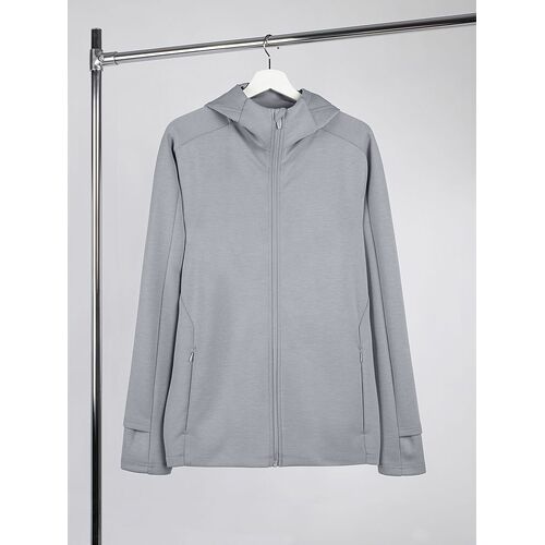 Куртка с капюшоном унисекс Begi, серая, размер XXL