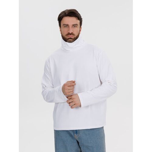 Лонгслив из бифлекса Morfiss, белый, размер XL/XXL
