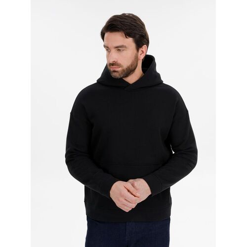 Худи оверсайз унисекс Snuggie, черное, размер M/L