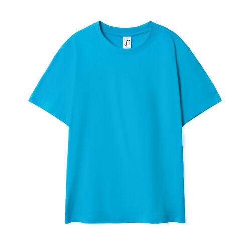 Футболка детская Regent Kids 150 бирюзовая, на рост 106-116 см (6 лет)