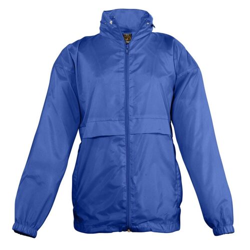 Ветровка детская Surf Kids, ярко-синяя, на рост 106-116 см (6 лет)