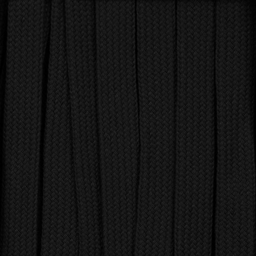 Плоский шнур Cord S, черный, 40 см