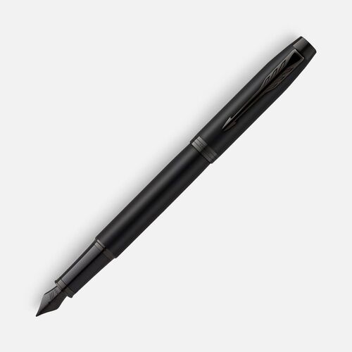 Ручка перьевая Parker IM Achromatic Black, черная