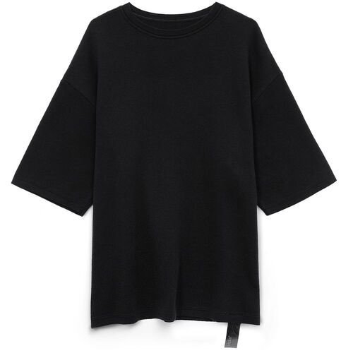 Джемпер с коротким рукавом Siluetti Volumica, черный, размер XL/XXL