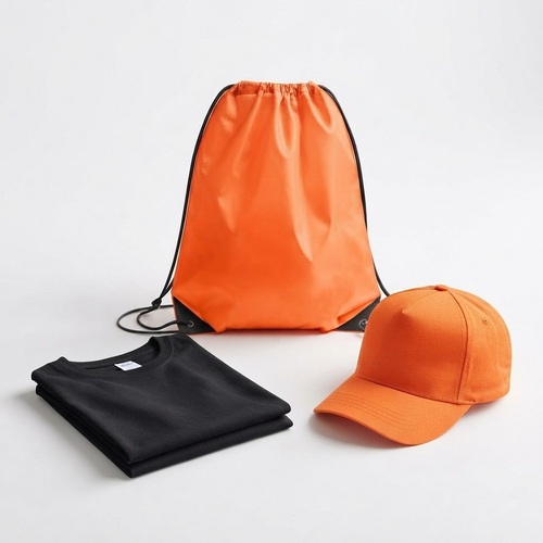 Набор MERCHPACK: футболка M/ L и бейсболка в рюкзаке