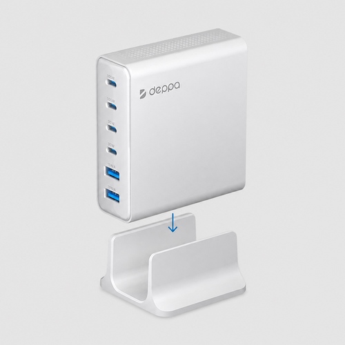 Зарядная станция 4xUSB Type-C, 2xUSB, PD, QC, 160Вт