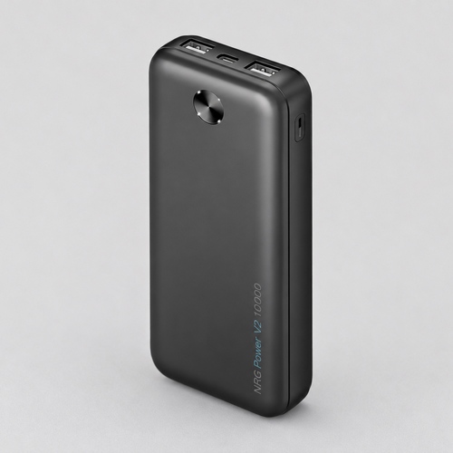 Внешний АКБ NRG Power V2 10000 мА-ч, 2A, 2xUSB