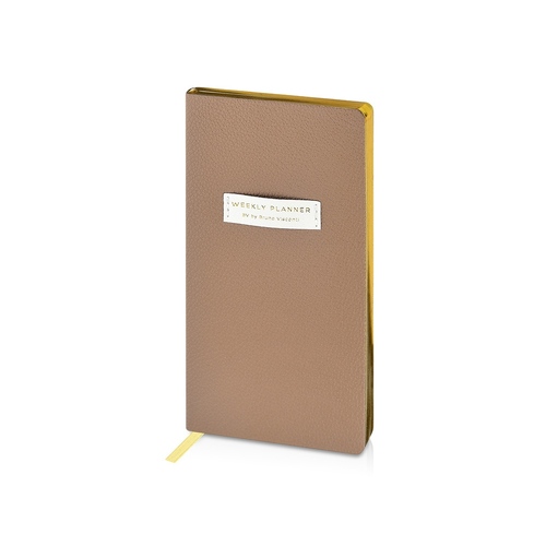 Еженедельник недатированный А6 «Total beige»