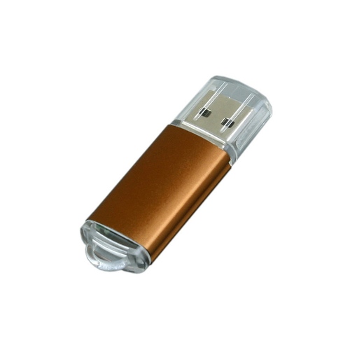 USB 2.0- флешка на 64 Гб с прозрачным колпачком