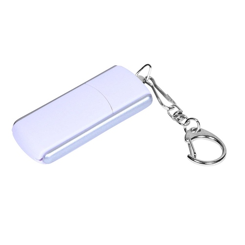 USB 2.0- флешка промо на 32 Гб с прямоугольной формы с выдвижным механизмом