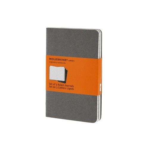 Набор записных книжек Cahier, Pocket (в линейку), А6, 3 шт