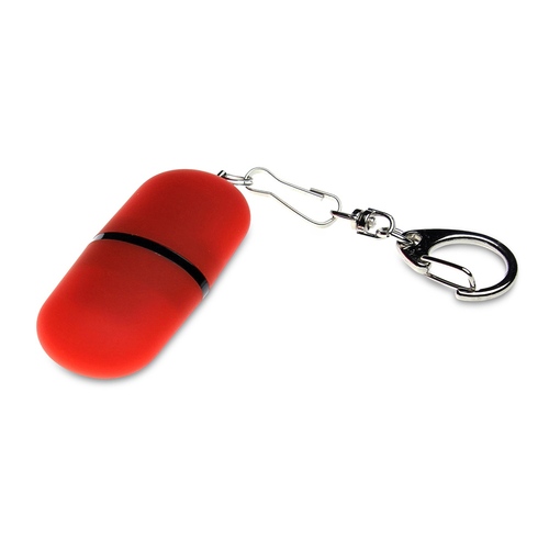 USB 2.0- флешка «Goutte Soft-touch» на 8 Гб каплевидной формы