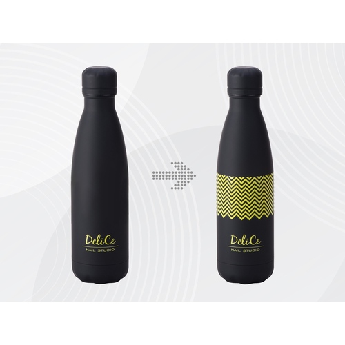 Вакуумная термобутылка «Vacuum bottle C1», soft touch,  с УФ-печатью
