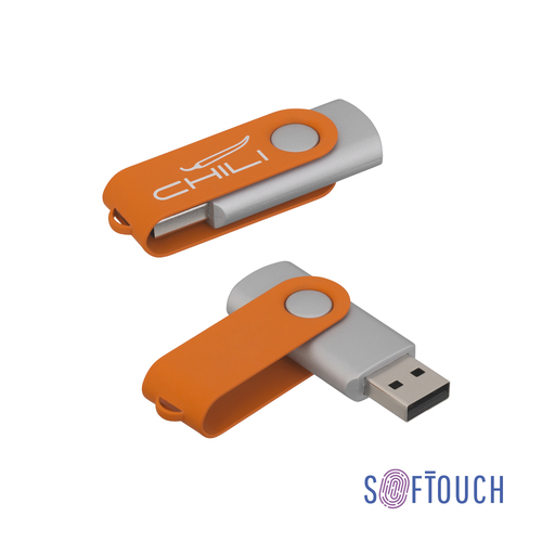 Флеш-карта "Vostok", объем памяти 16GB, покрытие soft touch#