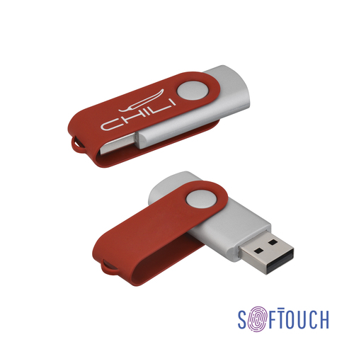 Флеш-карта "Vostok", объем памяти 16GB, покрытие soft touch#