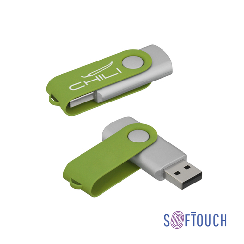 Флеш-карта "Vostok", объем памяти 16GB, покрытие soft touch#