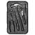 Набор инструментов Tools Baltimore черный 6 в 1 в пластиковом футляре
