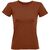 Футболка женская Regent Fit Women, коричневая (терракотовая), размер L