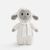 Мягкая игрушка Beastie Toys, овечка с белым шарфом