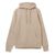 Толстовка с капюшоном унисекс Hoodie, бежевая, размер XS