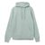 Толстовка с капюшоном унисекс Hoodie, серо-зеленая, размер S