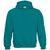 Толстовка Hooded темно-бирюзовая, размер XXS