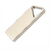 USB flash-карта SPLIT (8Гб), серебристая, 3,6х1,2х0,5 см, металл