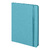 Бизнес-блокнот "RILY", формат А5, бирюзовый, блок в точку