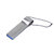 USB 2.0-флешка на 32 Гб с мини чипом и боковым отверстием для цепочки
