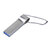 USB 3.0-флешка на 128 Гб с мини чипом и боковым отверстием для цепочки