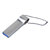 USB 3.0-флешка на 16 Гб с мини чипом и боковым отверстием для цепочки