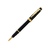 Ручка перьевая «Bailey Ligh Polished Black Resin and Gold Tone», перо F